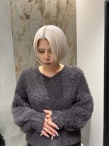 ソル 栄矢場町(SOL) シルバーベージュ/ミニマムボブ