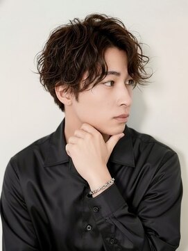 グリッター 泉中央店(GRITTERs) ルーズショート×センターパート