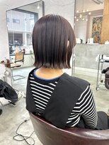 アペロ 柏(Apero) 切りっぱなしボブ/外ハネ/縮毛矯正/アッシュ/柏美容室/韓国/学割