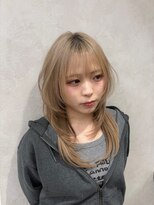 ロンド マーレ 天神大名店(Lond mare)&nbsp;大人ガーリー/ミディアムレイヤーカット/似合わせカット