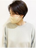 【morio成増/玉井】ハンサムショート　バングなし