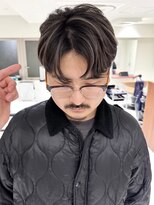 ゴカン バイ ジル ブラン 名古屋(Gokan by JIL BLAN) メンズパーマ曲がる縮毛矯正ハイライトショートカット20代30代40
