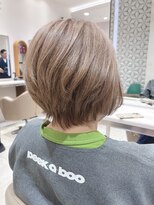 ピークアブー アヴェダ ギンザシックス(PEEK-A-BOO AVEDA GINZASIX) 脱白髪染め 白髪ぼかしカラー グレーカラー ベージュ◆