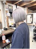 ホワイトシルバー/八千代台/ブリーチ/ハイライト/バレイヤージュ