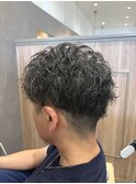 【濡らすだけでキマる】スパイラルパーマ×スッキリ刈り上げ