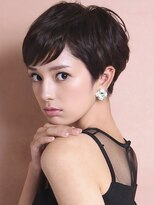 ロビー 青山(ROBBY) ベリーショート/耳だしショート/ピクシーカット/40代50代60代34