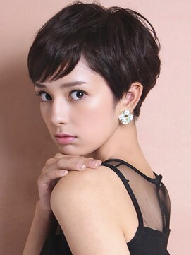 ロビー 青山(ROBBY) ベリーショート/耳だしショート/ピクシーカット/40代50代60代34