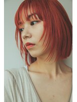 ルアナ(Luana)&nbsp;オレンジブラウンレイヤーボブ