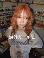 パディントン(Paddington)&nbsp;海外ガール風♪マンダリンオレンジ☆