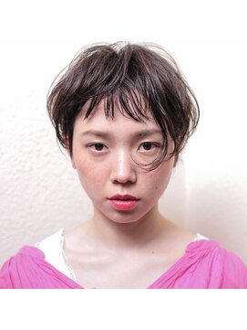 ハル ヘアスタジオ(haRu hair studio) アシンメトリーなショート