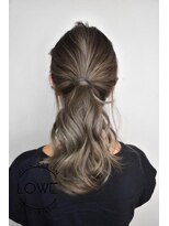 ルーヴェ(LOWE)&nbsp;【LOWE池谷】外国人風ハイライトとカジュアルアレンジでお洒落に