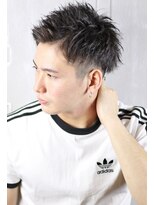 フランクスバーバー アンド ビアークラブ(FRANK'S BARBER and BEER CLUB)&nbsp;ワイルドツーブロックショートレイヤーサイドパートショート