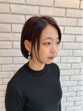 フルミー(fulme.) 小顔ショートのおさまりボブ☆ 30センチ以上カットしました!
