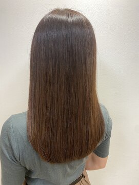 リゾーム デ リアン(Rhizome des liens) 【髪質改善】大人ツヤ髪ストレート/大人ガーリー/縮毛矯正