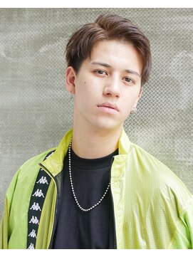 ブルーダー(Bruder) ベリーショートコンマバング サイドパート