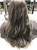 【白髪ぼかし×透け感】ハイライトグレージュ☆
