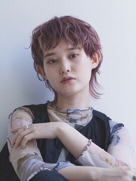 サラビューティーサイト 志免店(SARA Beauty Sight) ピンクウルフショート/SARA志免★ウリュ