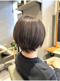 大人ショート/ハンサムショート/髪質改善カラー［日暮里］