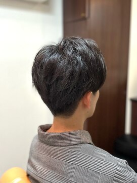 ケースタイル ヘアスタジオ 神保町店(K STYLE HAIR STUDIO) ツーブロックマッシュ/アップバング/爽やか/ニュアンスパーマ