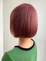 マザー(MOTHER)&nbsp;ダブルカラーピンクベージュケアブリーチハイトーン髪質改善