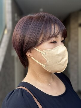 サン 都賀店(san) 暗めカラー/グランマッシュ/フェイスフレーミング/都賀/四街道