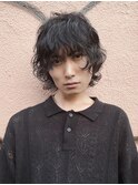 メンズカット/ニュアンスパーマ/ウルフカット