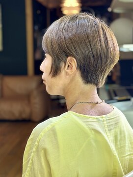 トランクサロンカッパード 大人マッシュショート＋イルミナカラー＋生コラーゲンTR