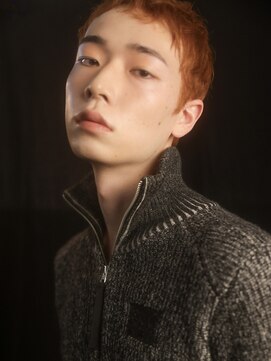 ネロ ヘアサロン 渋谷(NERO HAIR SALON) NERO 2023 AW collection “ day dreaming.. ” orange short