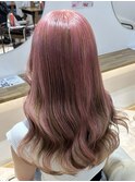 切りっぱなしボブ/ピンクブラウン/エアリーロング/美髪のススメ