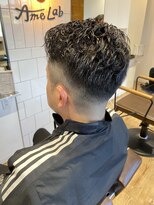 アメラボ 平針店(AmeLab)&nbsp;震災狩り/ナチュラルパーマ/フェードカット/イケオジ