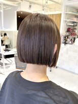 ネオリーブウリ 二子玉川店(Neolive uri) ホワイトグレージュミニウルフデジタルパーマチェリーブラウン