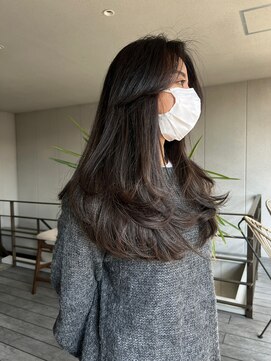 リバレッジ 広尾(Leverage) 海外大人レイヤーバングス：Mao  Shibasaki