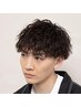 【男性限定】山本指名　カット+ヘッドスパ+眉カット￥6000#眉毛