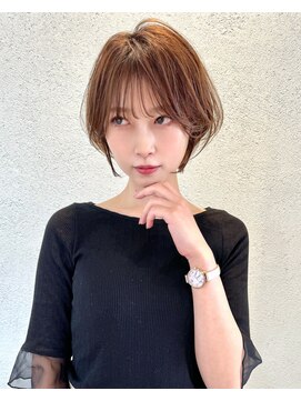 クレム 博多駅店(ChLem) 大人美人ショート 丸みショート ショートボブ 博多ショート 福岡