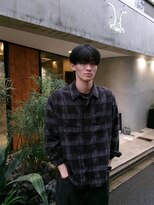 オムズ(OM's)&nbsp;名古屋メンズカット/アッシュブラック/カルマパーマ