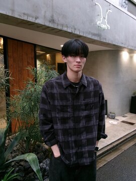 オムズ(OM's) 名古屋メンズカット/アッシュブラック/カルマパーマ