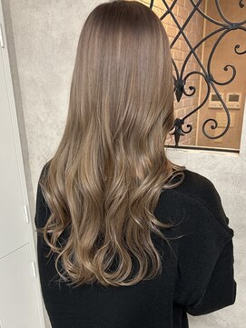 ルノン(LUNON) ミルクティーベージュ/ケアブリーチ/ハイトーン/韓国