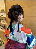 卒業式のアップスタイル