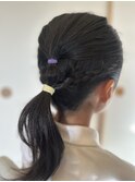 キッズヘアアレンジ