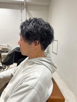 ネイロ 錦糸町(NeiRo) アッシュブラックカルマパーマベリーショートダークアッシュ