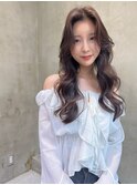【Lloyd 大宮】ショコラブラウン×韓国風ウェーブ巻き