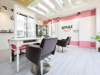 ヘアー アメイズ 東中野(Hair Amaz!)の写真/【Tamazon直営店】芸能人も来店する人気サロン！Topスタイリストによる徹底した施術であなたの理想を実現♪