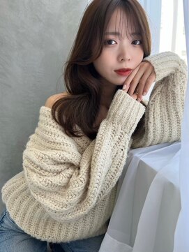 ソヨン 栄店(SOYON) フェミニンロング/似合わせカット/メルティカラー/2wayバング