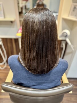 グリーンフィールコパン(green feel copains) スモーキーアッシュブラウン/ METEOトリートメント♪