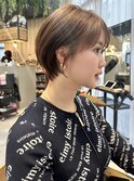 似合わせカット 大人可愛い 小顔 ショートボブ