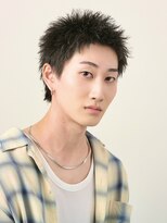 ネクストメンズ 表参道(NEXT men's)&nbsp;メンズカット/スパイキーショート/ブルーブラック