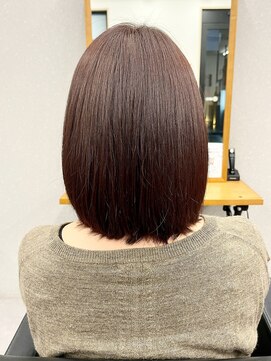 アルトス 浦和(ARTS) ピンクベージュ結べるボブ浦和美容室ARTS荒巻充ショートカット