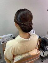 【着付け＋ヘアセット】恵比寿/恵比寿駅/ヘアセット/和装/早朝