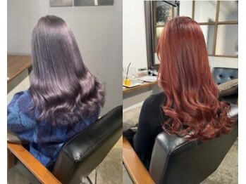ソル ヘアー デザイン(SOL HAIR DESIGN)の写真/「ダメージレス×デザイン」にこだわり一人ひとりに合った施術工程でご希望の色味を再現♪ノンブリーチも◎
