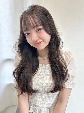 アンニュ(annuy) 【annuy_shiori】さらふわhair♪/顔周りカット/韓国ヘア